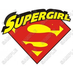 SuperGirl T Shirt Iron on Transfer Decal ~#2