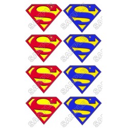Superman Logo T Shirt Iron on Transfer Decal ~#5
