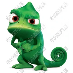 Tangled Rapunzel  Pascal  T Shirt Iron on Transfer Decal ~#10