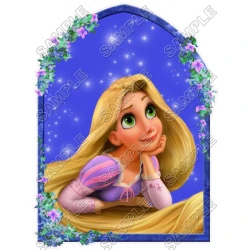 Tangled Rapunzel  T Shirt Iron on Transfer  Decal  ~#2