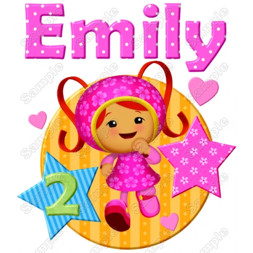  Team Umizoomi  Birthday Custom Personalized  Shirt Iron on Transfer ~#5 by www.topironons.com