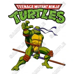 Teenage Mutant Ninja Turtles T Shirt Iron on Transfer Decal ~#4