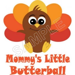Thanksgiving Turkey T Shirt Iron on Transfer Decal ~#2