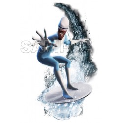 The Incredibles Frozone  T Shirt Iron on Transfer Decal ~#6