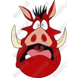 The Lion King  Pumbaa T Shirt Iron on Transfer Decal ~#8