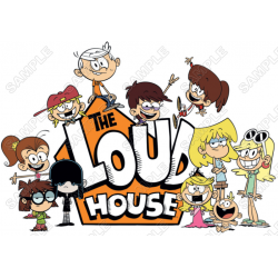 The Loud House  T Shirt Iron on Transfer  Decal  ~#1