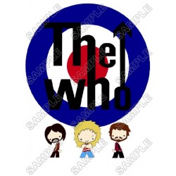 The Who (Band) T Shirt Iron on Transfer Decal ~#1