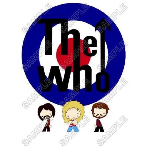  The Who (Band) T Shirt Iron on Transfer Decal ~#1 by www.topironons.com