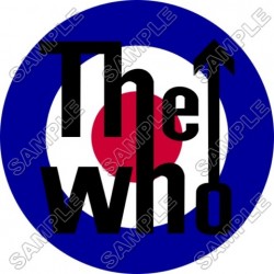 The Who (Band) T Shirt Iron on Transfer Decal ~#2