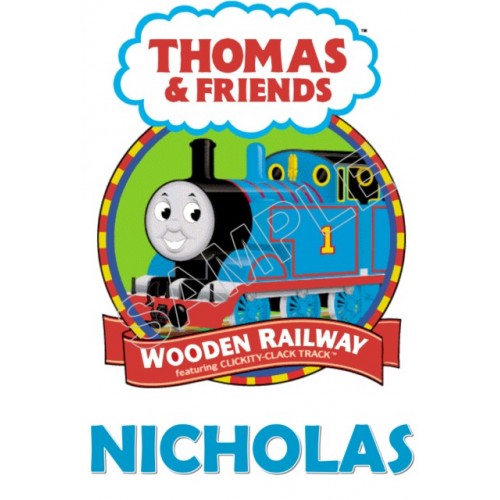  Thomas the Train Personalized  Custom  T Shirt Iron on Transfer Decal ~#63 by www.topironons.com