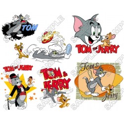 Tom and Jerry T Shirt Iron on Transfer Decal ~#21