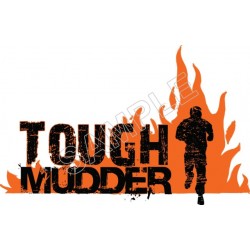 Tough Mudder T Shirt Iron on Transfer Decal ~#16