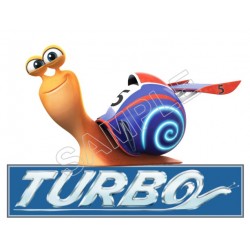 Turbo (Snail) T Shirt Iron on Transfer  Decal  ~#2