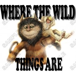 Where the Wild Things Are  T Shirt Iron on Transfer Decal ~#4