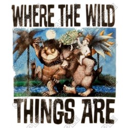 Where the Wild Things Are  T Shirt Iron on Transfer Decal ~#6