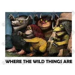 Where the Wild Things Are  T Shirt Iron on Transfer Decal ~#9