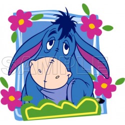 Winnie the Pooh  Eeyore T Shirt Iron on Transfer Decal ~#4