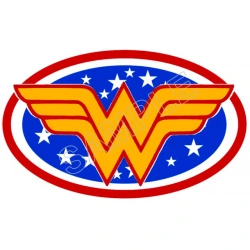 Wonder Woman Logo  T Shirt Iron on Transfer Decal ~#1