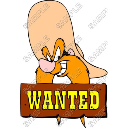 Yosemite Sam T Shirt Iron on Transfer Decal ~#1